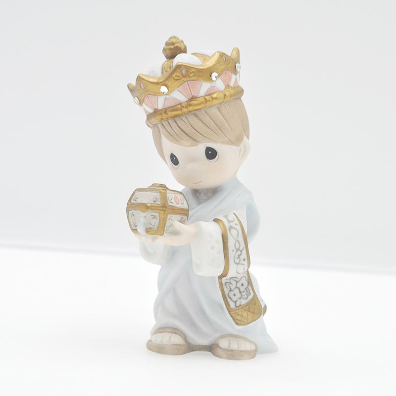 Куклы Precious Moments «Капля воды», Группа персонажей, Видящих Короля, Керамические украшения