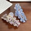 And Trendy Stylish Rhinestone Flower Hair Claw Clip Ideal For Fashionforward Women