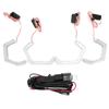 White LED Headlight Angel Eyes Halo Rings for M4 Style Replacement for M2 M3 M4 M5 F10 F13 F18 F22 F30 F31 F32 F33 F34