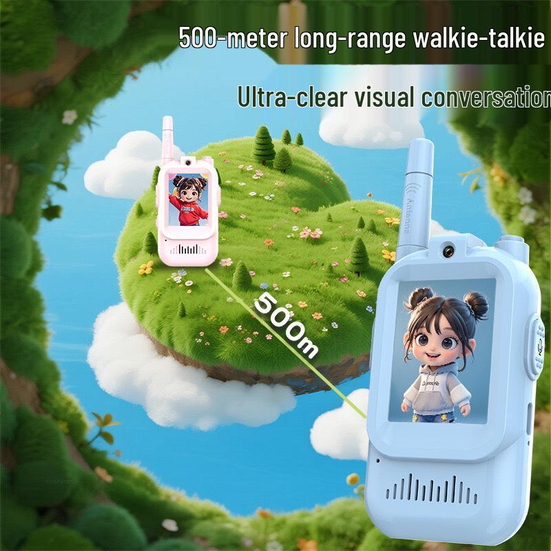 2025 Video Call Children's Walkie Talkie - Outdoor Wireless Toy for Boys & Girls