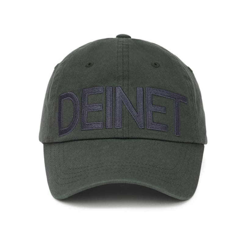 

DEINET DEINET BIG LOGO CAP IN CHARCOAL FREE