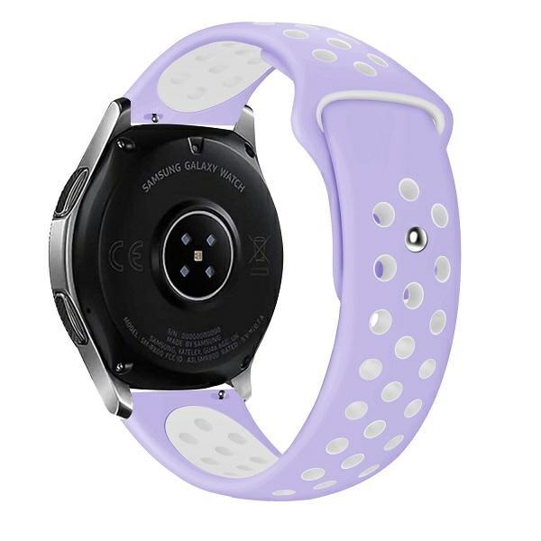 Correa para smartwatch 20mm Beline Sport Silicona Morado