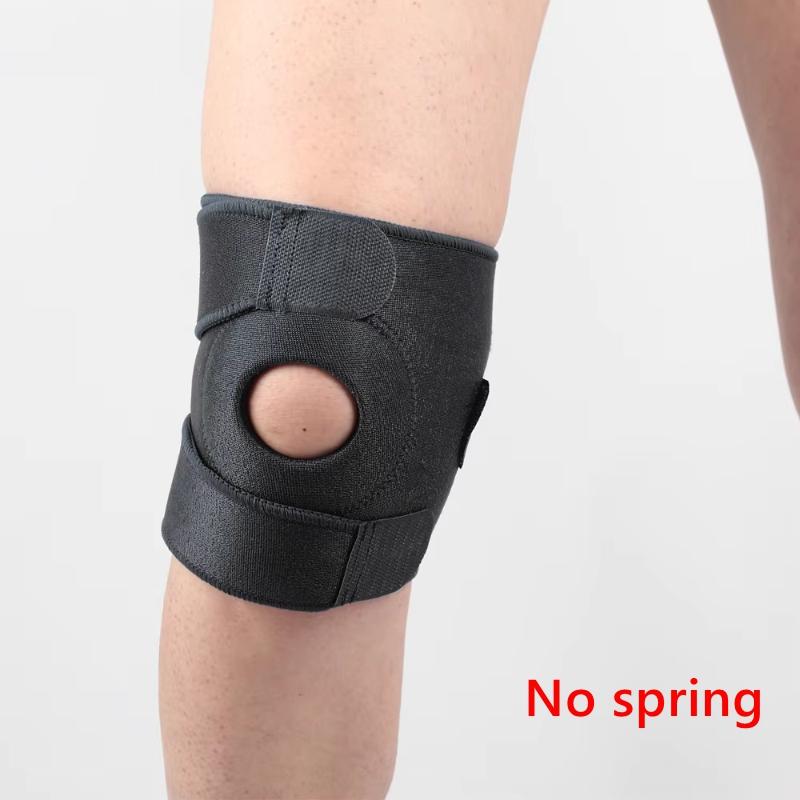 1 Pc Sports Knee Pads for Outdoor Hiking, Breathable Basketball and Cycling Knee Pads, Reinforced Spring Knee Pads for Running