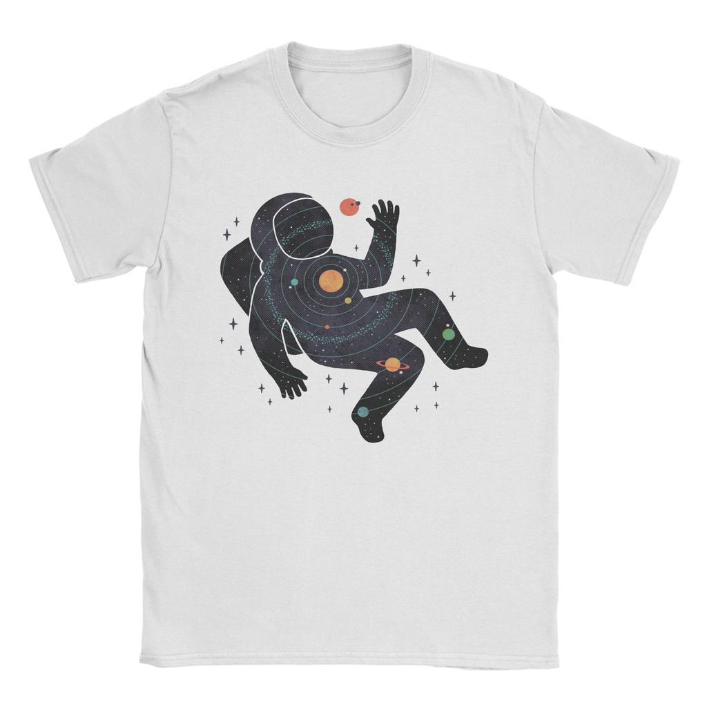 Astronaut Planets Astronaut Science Space Tshirts For Unisex Unisex Vintage Cotton Tee Shirt Short Sleeve T Shirts Summer Clothes
