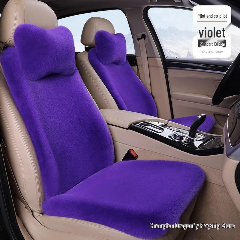 Volkswagen Jetta, Bora, Lavida, Sagitar, Santana, Passat Plush Winter Car Seat Cushion