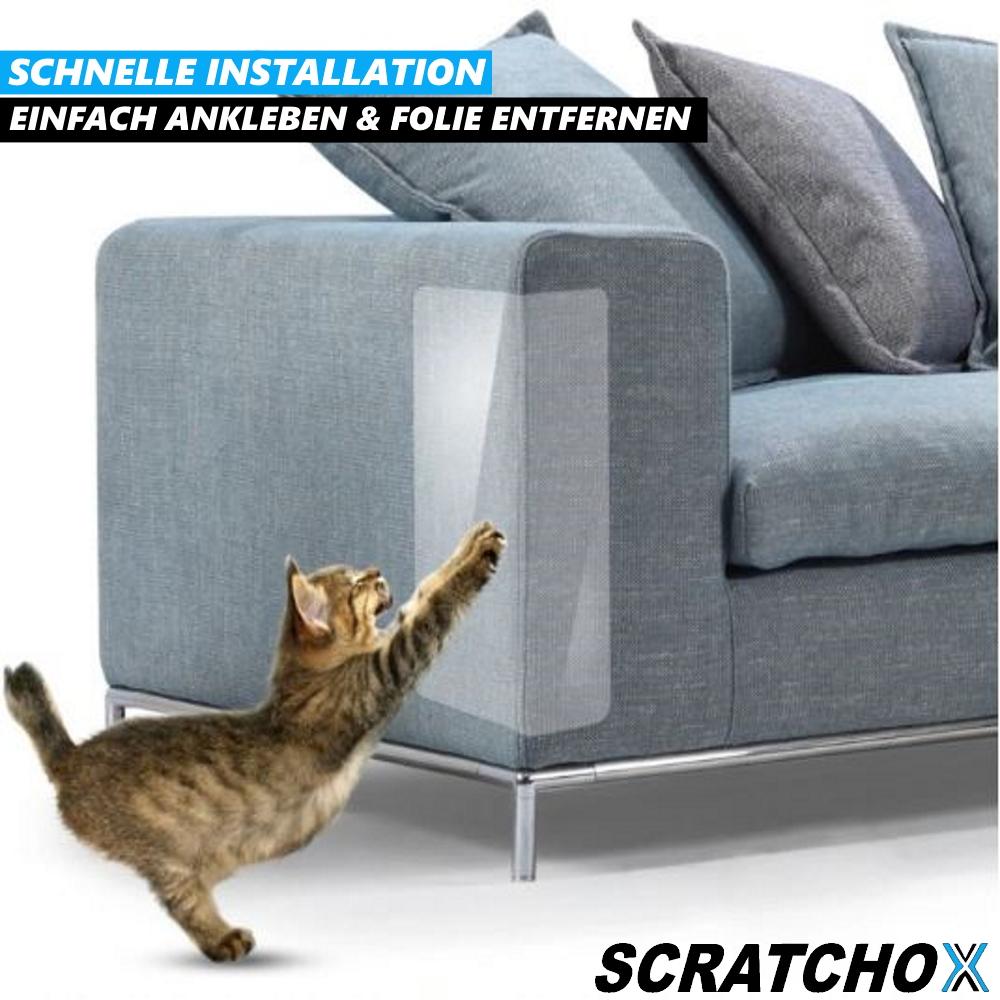 SCRATCHOX Scratch Protection Scratch Protection Film Sofa Door Wall Self-Adhesive Cat