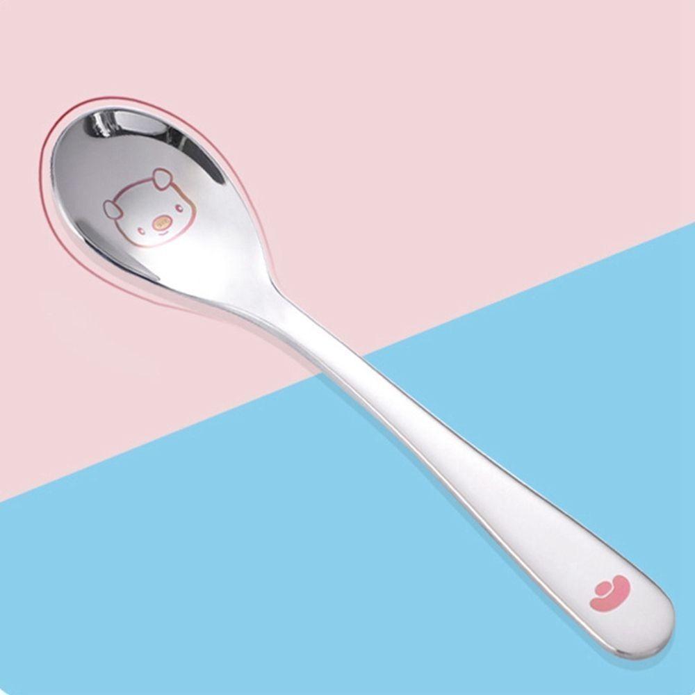 Dinnerware Tea Spoon 304 Stainless Steel Cartoon Spoon Cute Coffee Spoon
