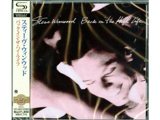 

[SHM-CD] Back In The High Life Japan OBI Nomal Edition Steve Winwood UICY-25074