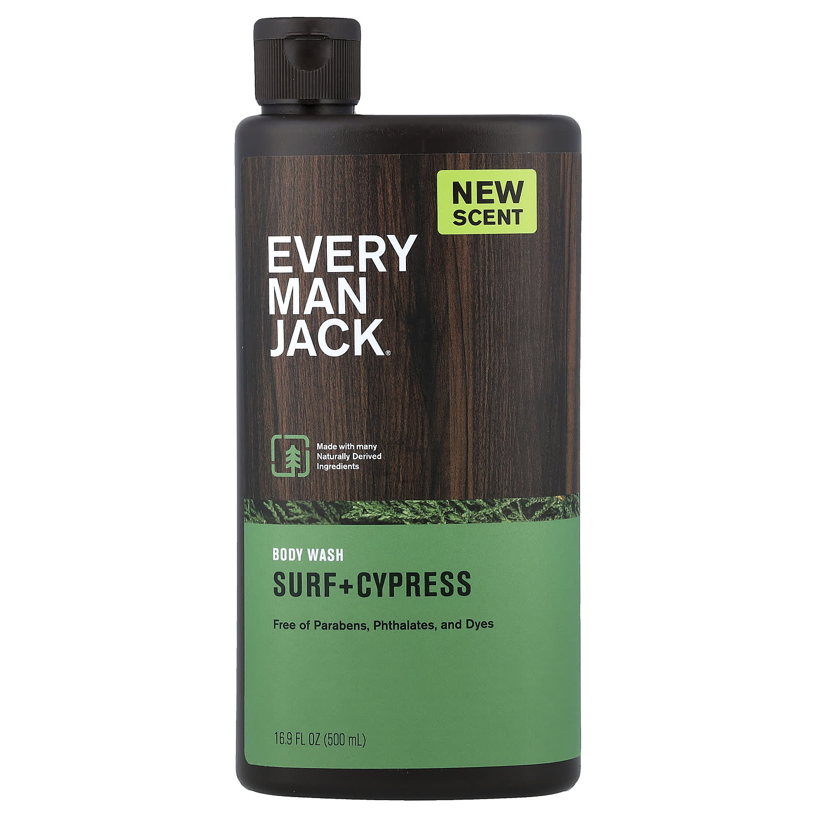 

Every Man Jack, Body Wash, Coastal + Cypress, 500ml (16.9 fl oz)