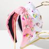 New Style Easter Bunny Easter Egg Headband for Women, Fresh and Sweet, with Knotted Wide Edge, A Festive Hair Accessory.