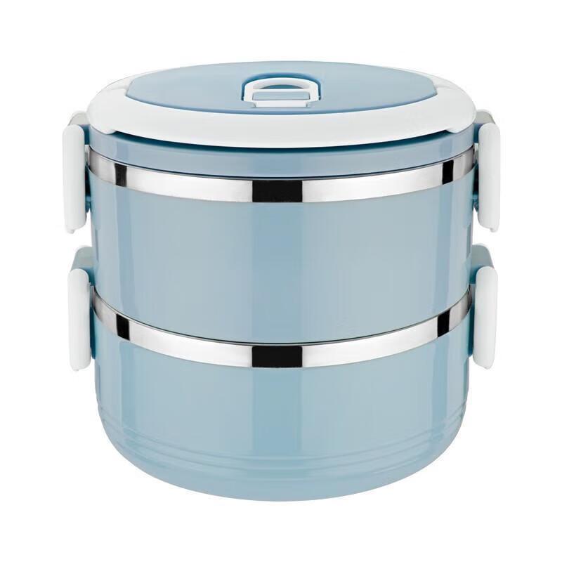 Adneny Odin 304 Stainless Steel 2-Layer Insulated Lunch Box 1400ml