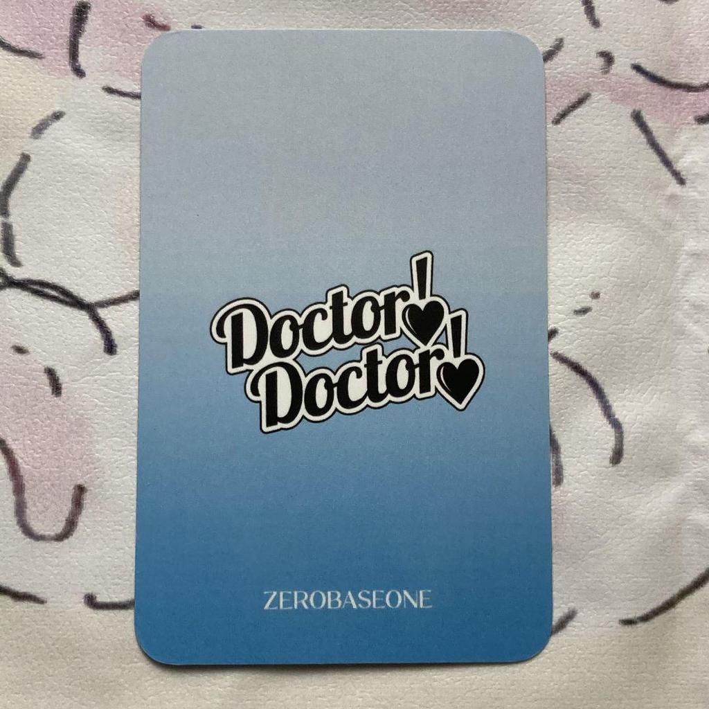 [USED] ZB1 Song Hanbin Doctor! Doctor! Muffler Sanok Trading Card