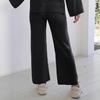 Trendy and Versatile Women's Wear, High-waisted, Slimming, Loose, and Flesh-concealing Straight-leg Wide-leg Casual Trousers