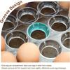 2 Layer Stackable Egg Storage Container Clear Drawer Type Refrigerator Egg Holder with Capacity 60 Eggs Organizer