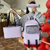 Men's Backpack Middle School Student Backpack Women's Schoolbag