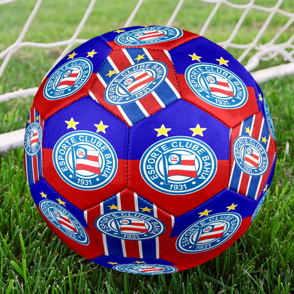 Ba-hia Sports Club Emblem Printed Size 5 Soccer Balls, High-Quality, Anti-Slip, Protective Football, A Unique Gift , Birthdays, Christmas Gifts