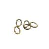 Oval Split Rings 3 X 4 Mm Brass 100 Pieces