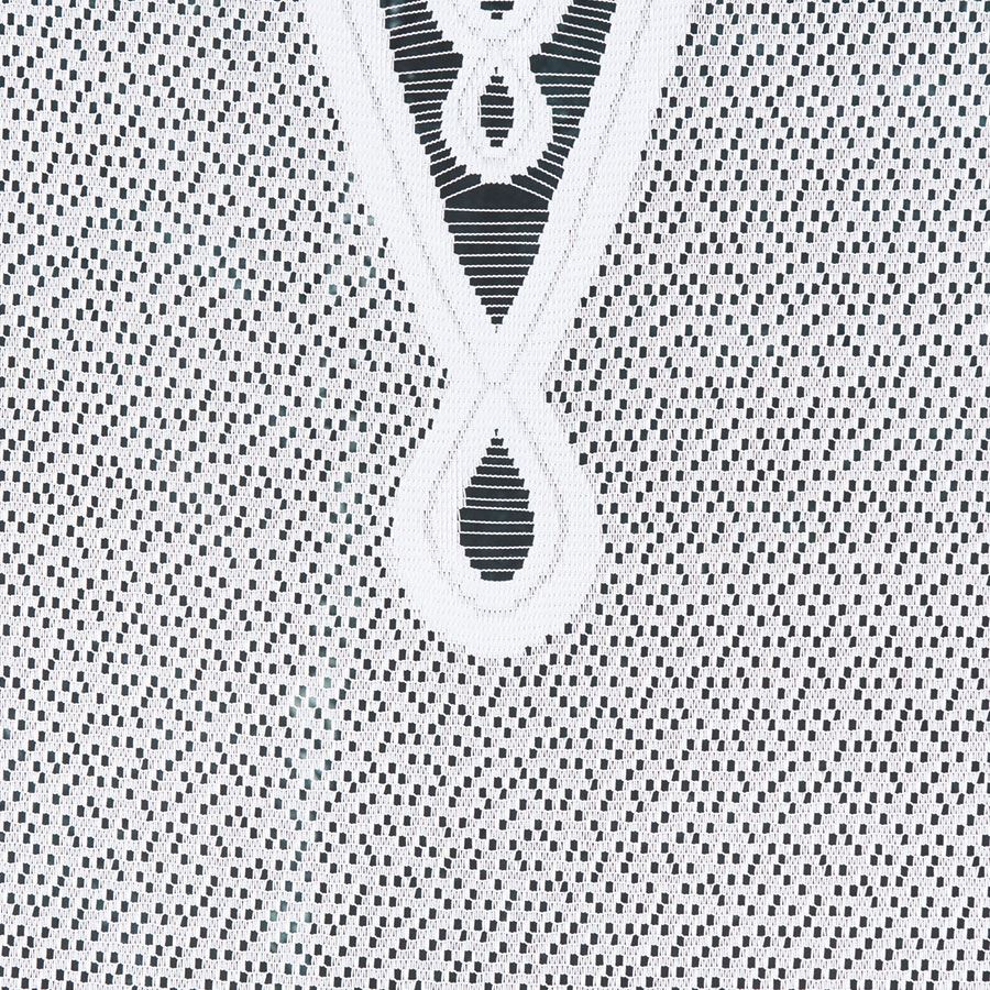ERYKA - Ready-made jacquard panel - 160x160 cm - white