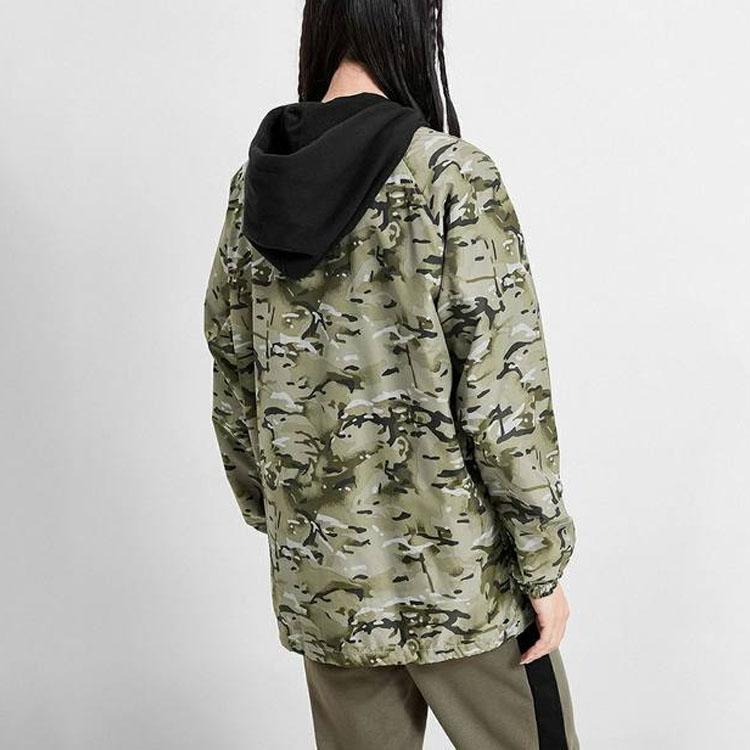 Vans Camouflage Casual Hooded Jacket Women Jackets VN0A4BR9W09