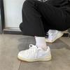 2025 Hong Kong Style Lace-Up Canvas Shoes: Versatile Casual White Sneakers for Men and Women, Super Hot Autumn Collection