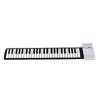 49 Keys Roll Up Piano Keyboard 8 Tones Portable Rechargeable Foldable Silicone Electronic Keyboard W