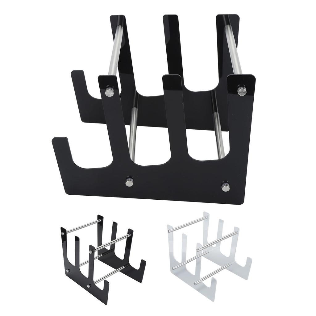 Keyboard Display Stand 3 Tier Acrylic Desk Keyboard Storage Holder for Mechanical Gaming Keyboard