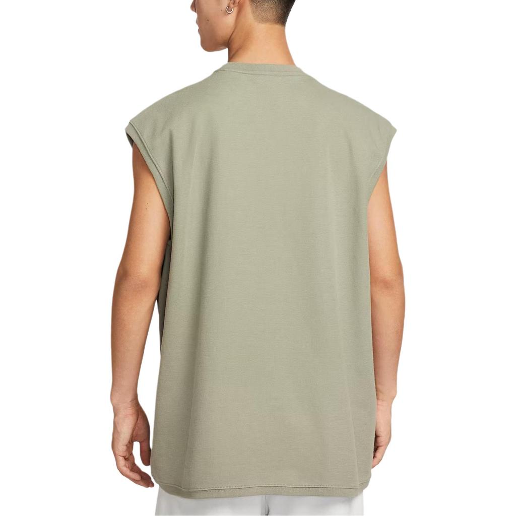 Nike Tank Tops Men's Light Green Gray/Black/Black Crew Neck Moderate Straight Fit IB2768-320