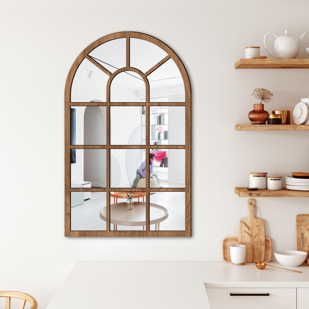 3D Vindusbue Akryl Speilklistremerke - Selvklebende Treveggdekor