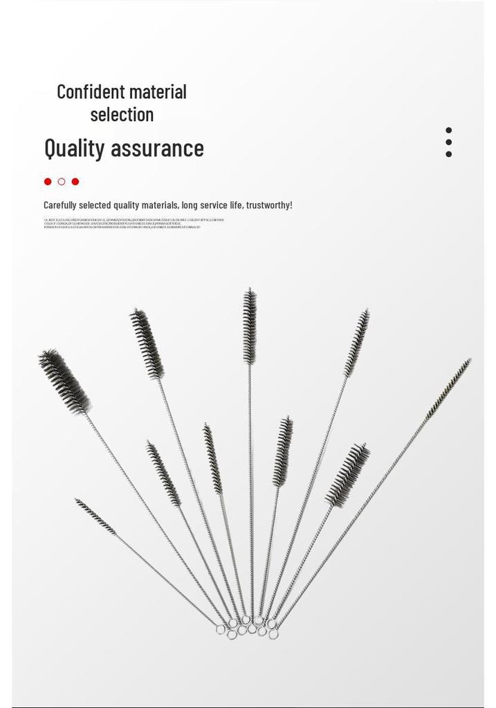 Industrial Steel Wire Brush for Pipe Cleaning & Rust Removal