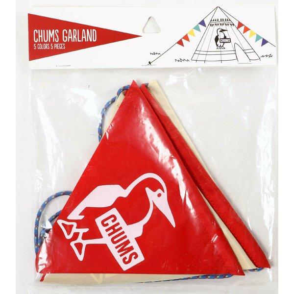 Chums Booby Logo Garland Ch62 1683 R001 Red [outdoor Tent Accessories]