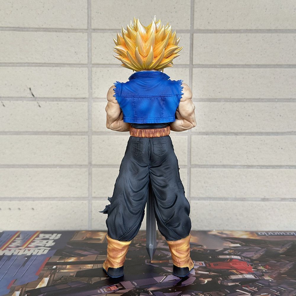 VF Studio Dragon BallZ Third form 2% Trunks SSj3 goku Trunks 9.84Inch/25cm Can Move PVC Blond Favorites Figure hot toys Gifts