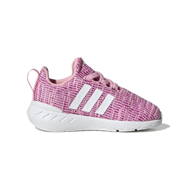Adidas Originals Swift Run 22 Low top Toddler Shoes Purple Pink Infant And Toddler GW8185