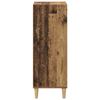Sideboard Reclaimed Wood 34.5 X 32.5 X 90 Cm Engineered Wood
