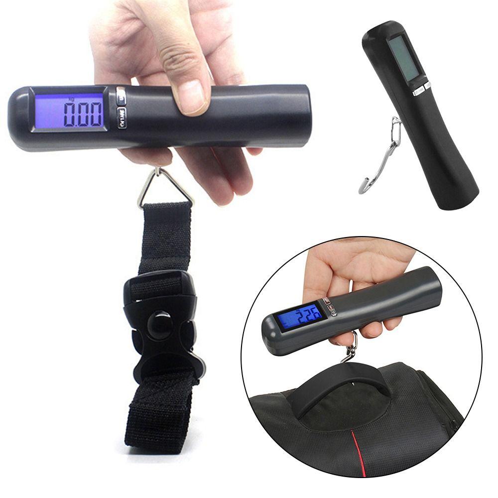 Professional Handheld Backlight Electronic LCD Scale Suitcase Travel Bag Hanging Scales 40kg/10g Digital Luggage Scale
