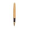 Retro Bamboo Wood Signature Fountain Pen Gift Set with Laser Logo