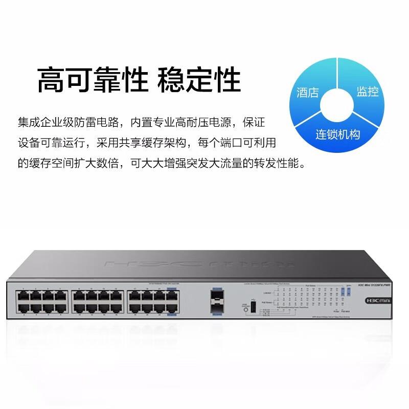 H3C Enterprise Gigabit & 10 Gigabit Network Switches