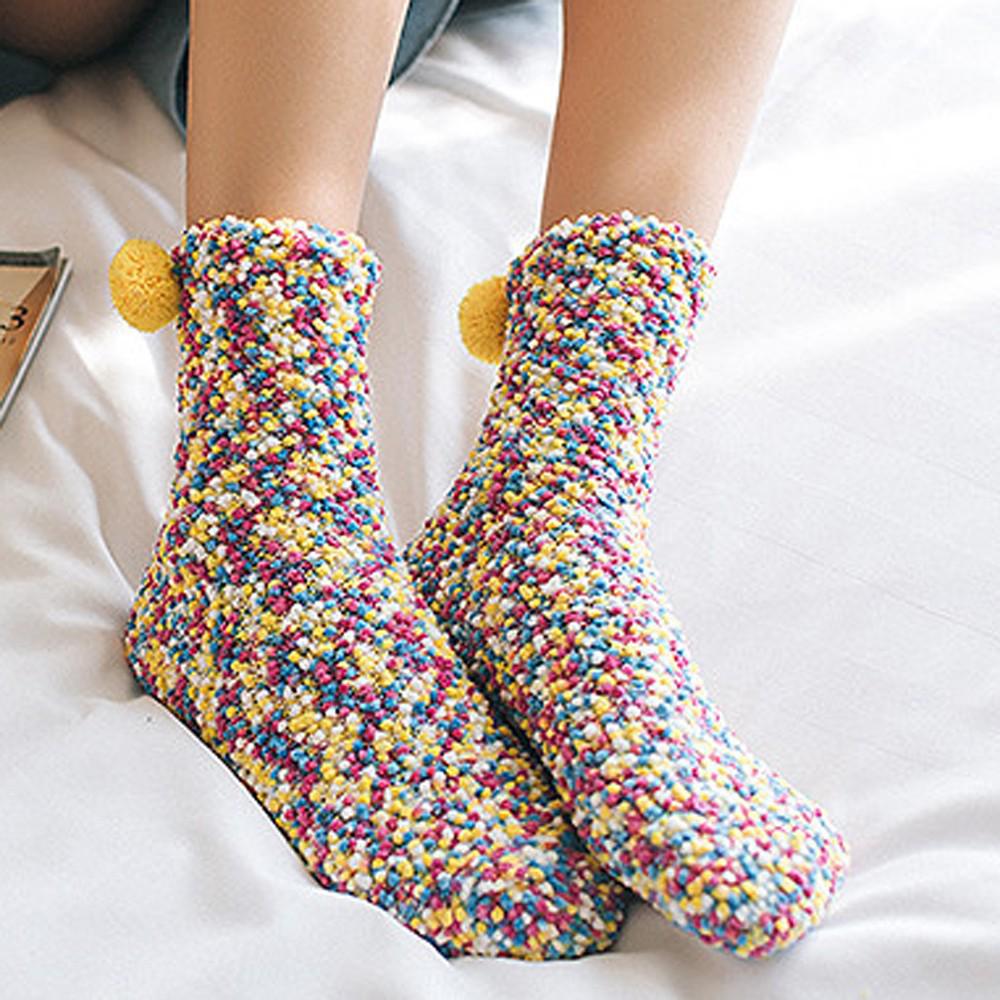 Women's Cotton Socks - Soft Warm Winter Socks, Creative Design