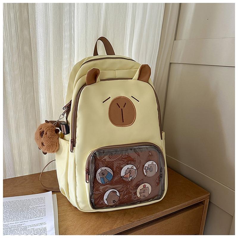 The New Schoolbag Is High-value, Fresh, Sweet and Cute. It Is a Lightweight Travel Backpack for Junior High School Students.