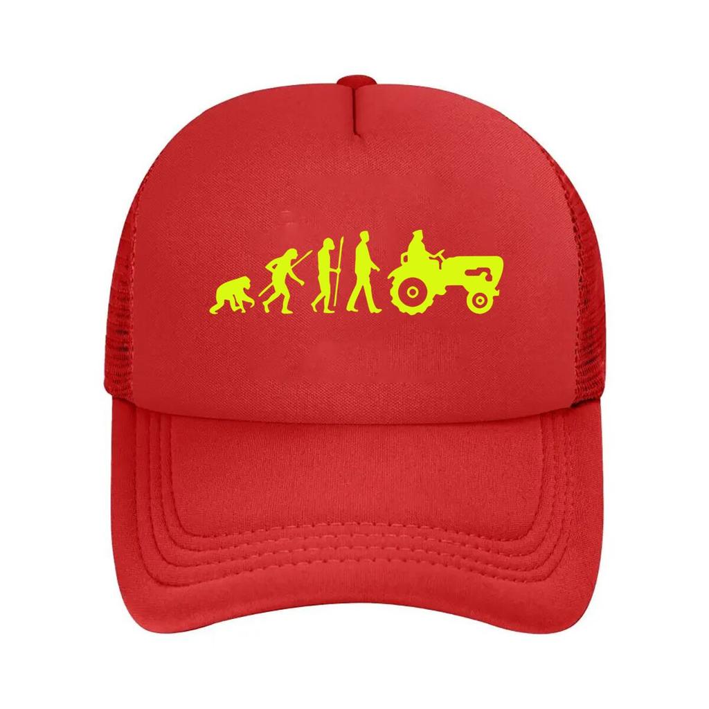 “Neon Evolution Retro, Pop Art Design” Mesh Baseball Cap