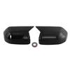For Ford Bronco Sport    Maverick + ABS Rearview Side Mirror Cover Wing Cap Exterior Door Trim Adhesive Sticker