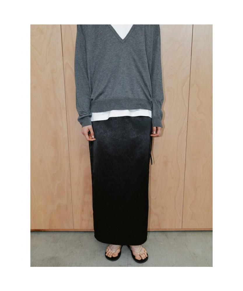 Diaepeocheo String Maxi H Line Skirt Black (Ta6427A015)