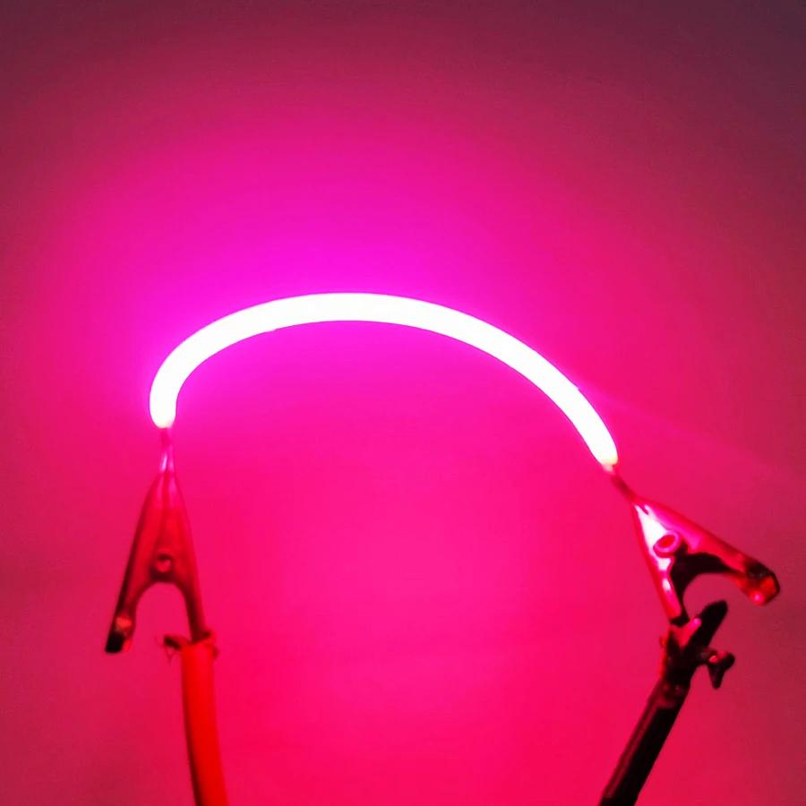 10Pcs COB LED Flexible Filament DC 3V 38mm 60mm 95mm 80mm 130mm Retro Edison Bulb Lamp Parts LED Diode Lighting Strip Decoration