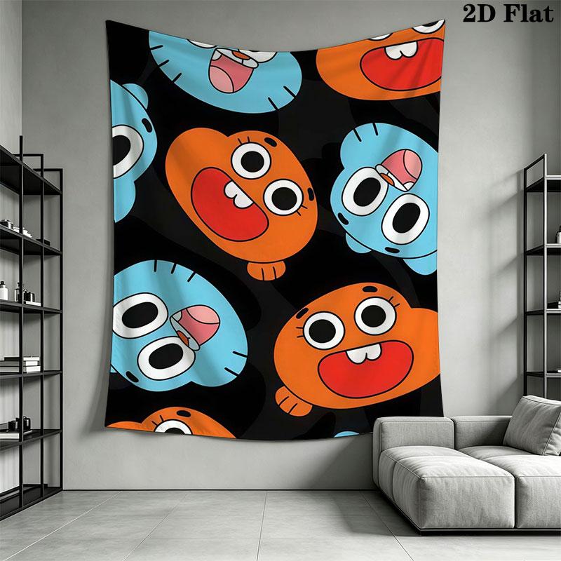 Gumball A Wall Hanging Printed Fabric Blanket Decorative Tapestries for Bedroom Living Room Home Decor