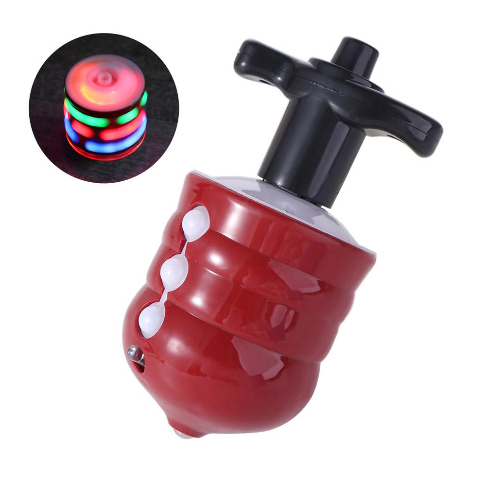 Rotary Classic Spinning Tops Toy Light&Sound Children's Gyroscope Toys  Boys and Girls