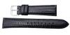 SEIKO Watch Band 18mm R0261AL Cowhide Leather Teju Embossed Black Men's
