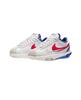 Sacai × Zoom Cortez White and University Red Blue Light Cream DQ0581-100