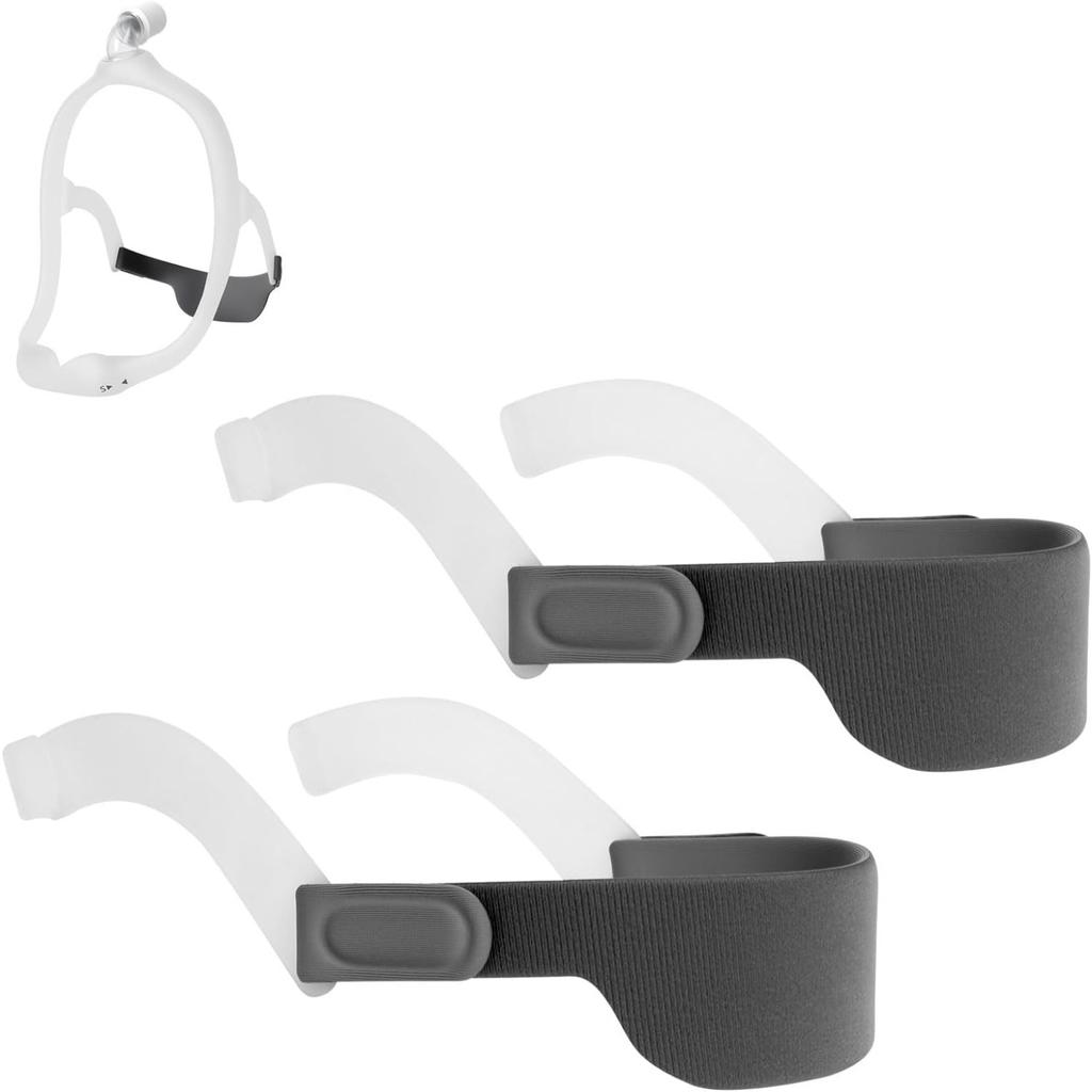 Confezione da 2 Cinghie di Ricambio per Maschera Nasale DreamWear - Regolabile e Confortevole con Bracci Compatibili