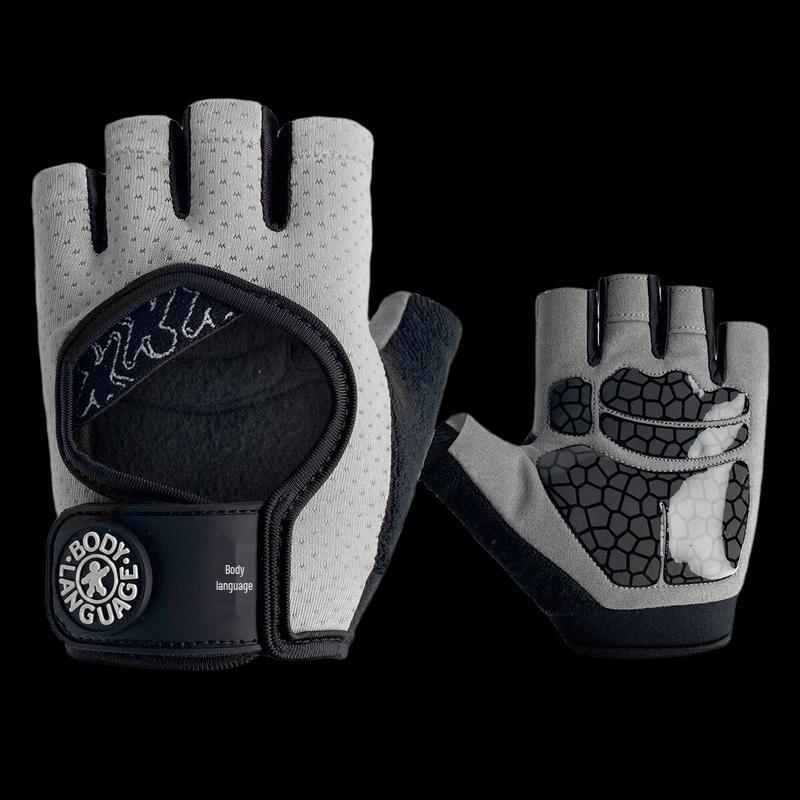 WEZHO Women s Half-Finger Workout Gloves