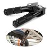 1 Pair Foot Rest Motorcycle Footrests Foot Rest Scooter Foot Pegs for Electric Vehicles Mopeds Motocross Pedal GTWS