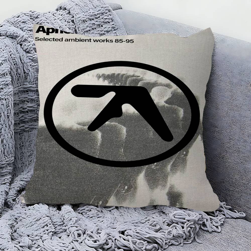 DJ AAphex Twin Cushion Cover Inches Farmhouse Decor Home Throw Pillow Covers for Couch Decorations